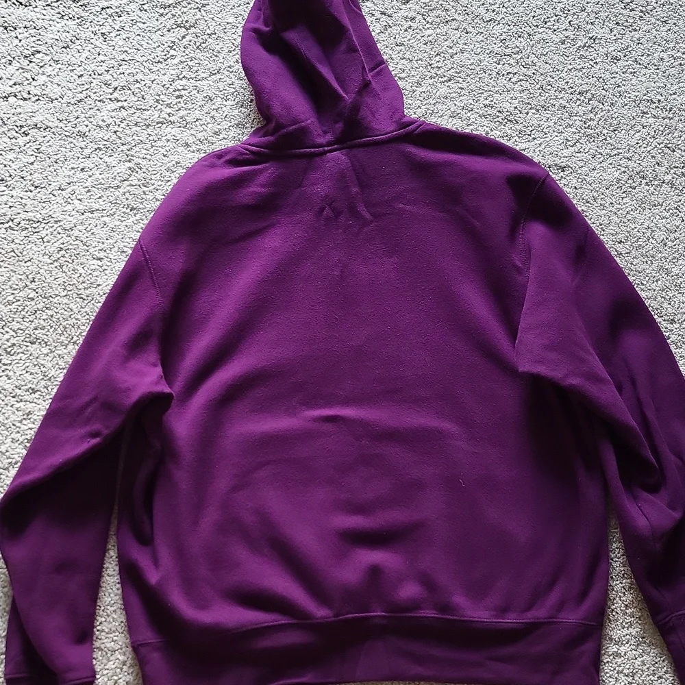 Purple Hooded Sweatshirt - Picture 3 of 3